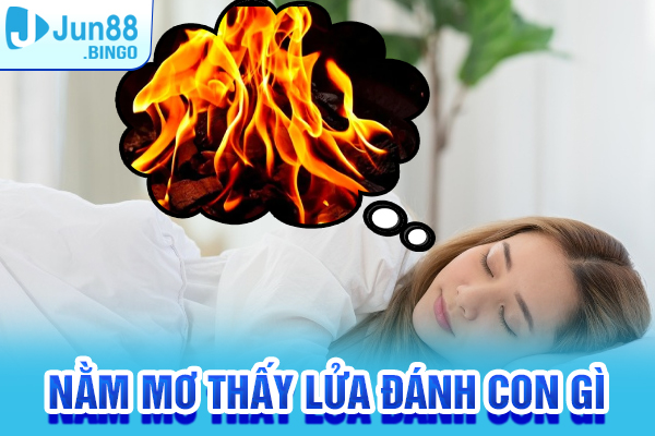 nằm mơ thấy lửa đánh con gì